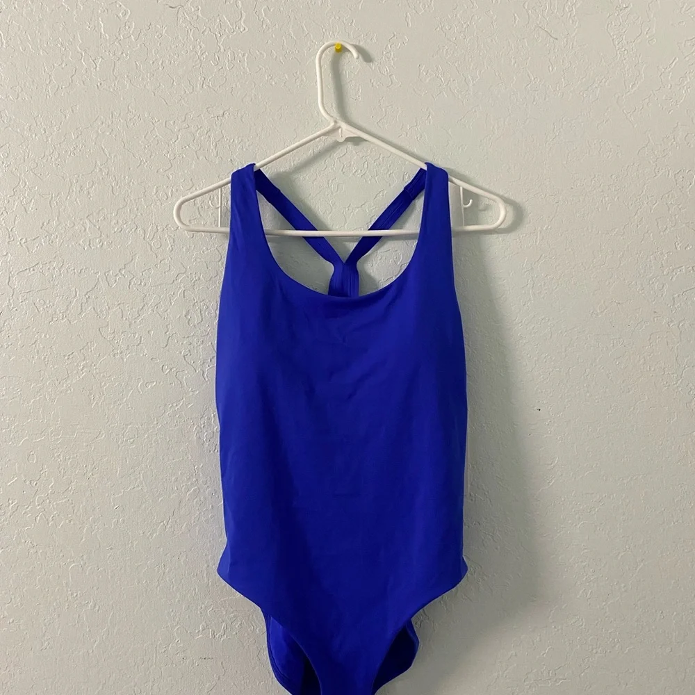 Athleta Malibu Onepiece Swimsuit in blue - Picture 6 of 6